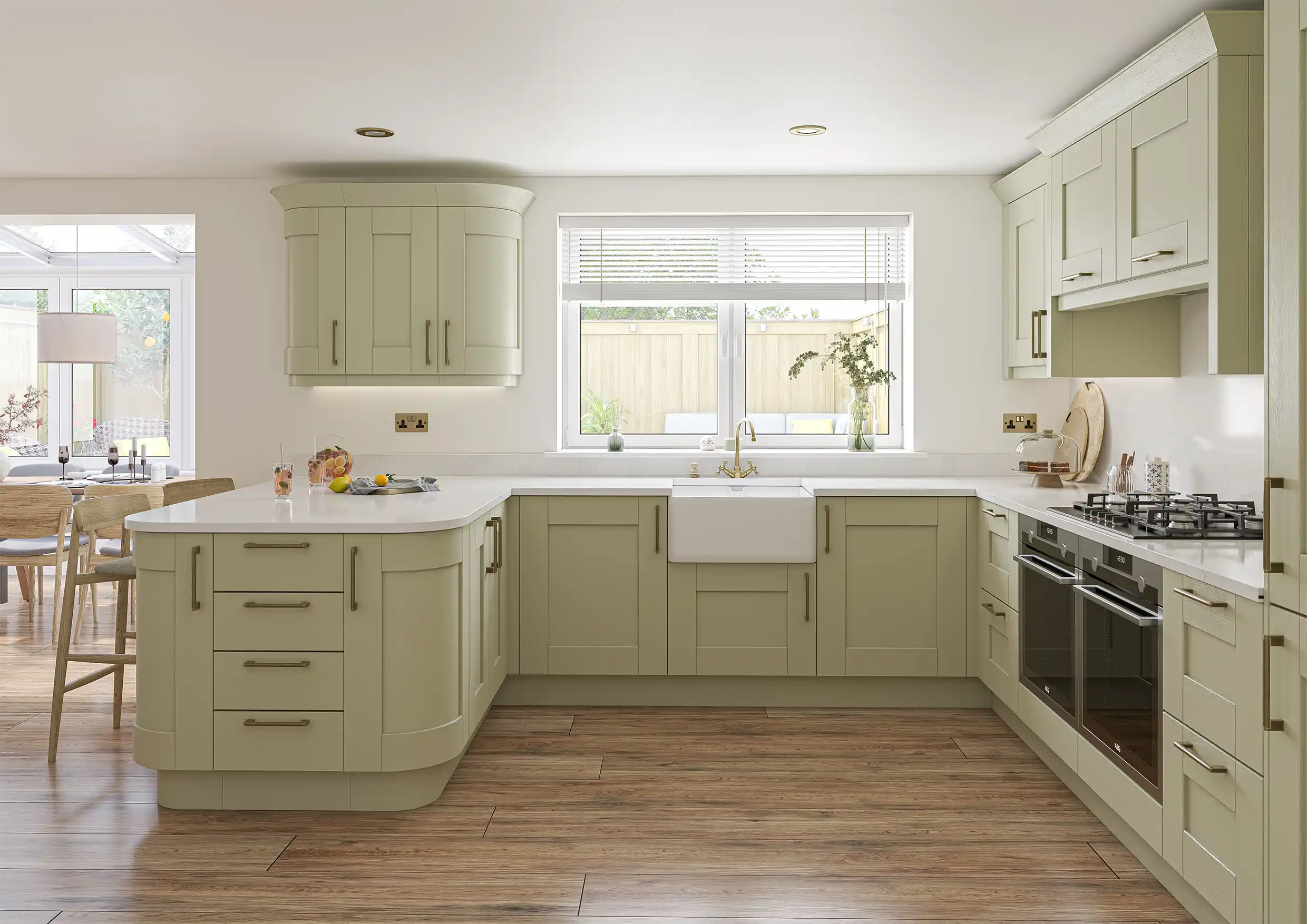 Milbourne Kitchen in Sage