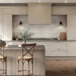 Mornington Shaker Kitchen in Stone Outline