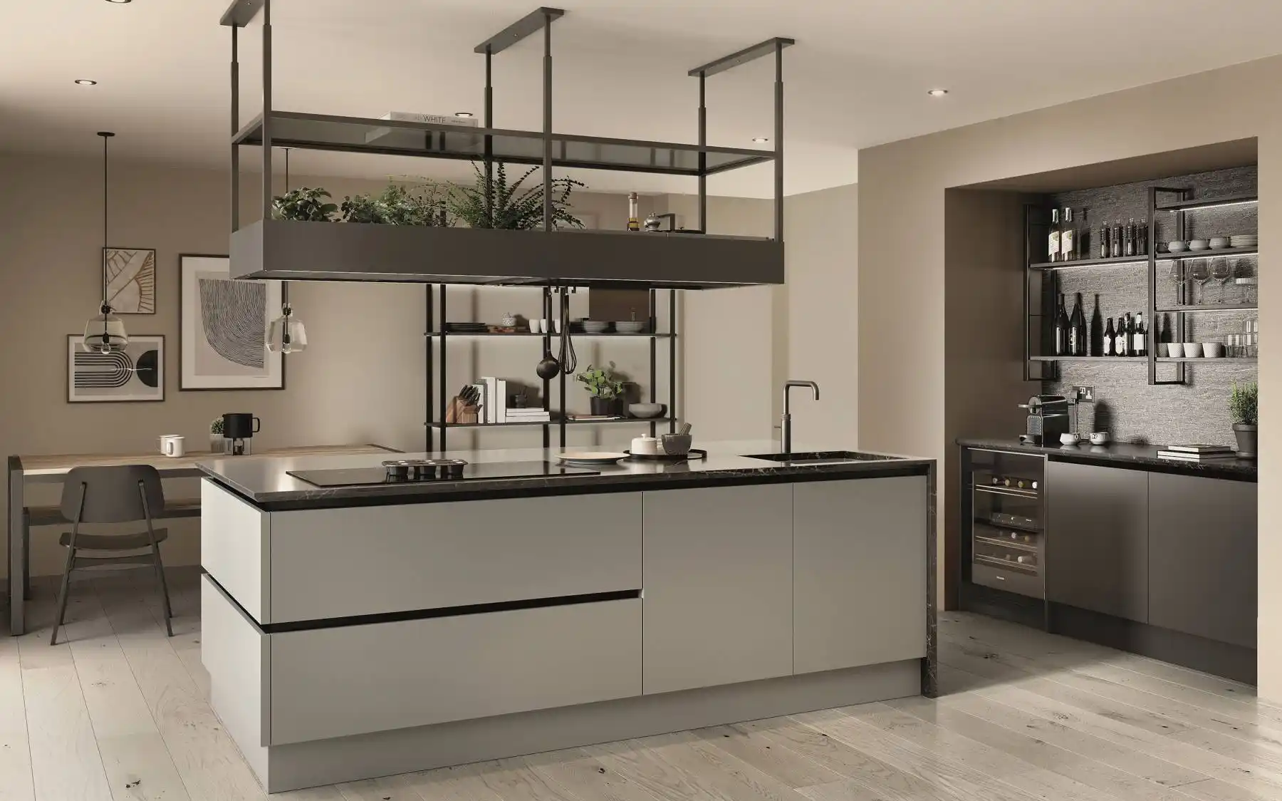 Porter Kitchen in Dust Grey