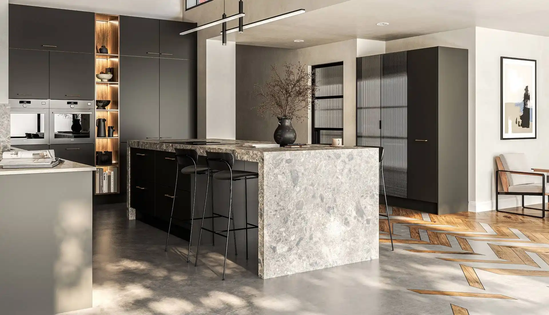 Porter Kitchen in Graphite