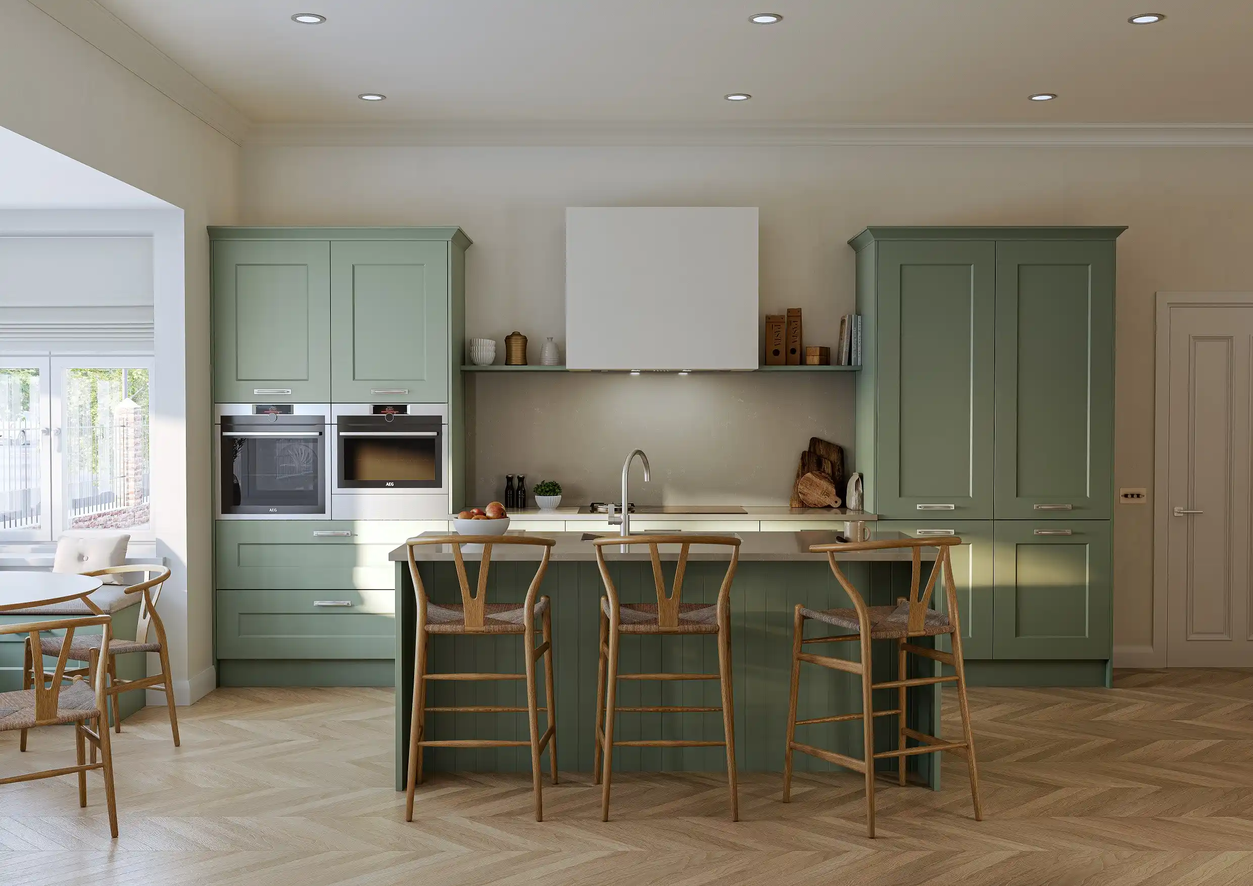 Stanhope Classic Kitchen in Bolam Sage