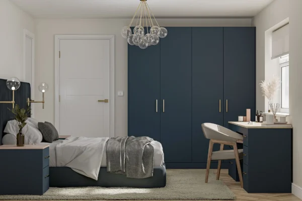 Unity Bedroom in Deluxe Oxford Blue